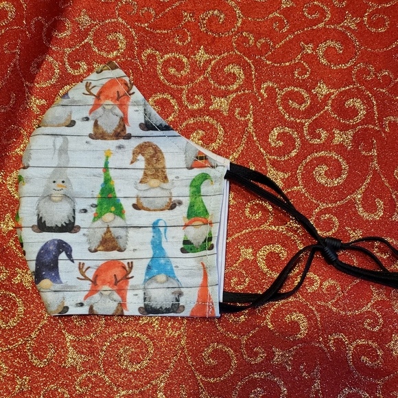 Accessories - NEW Homemade Face Mask Holiday Gnomes